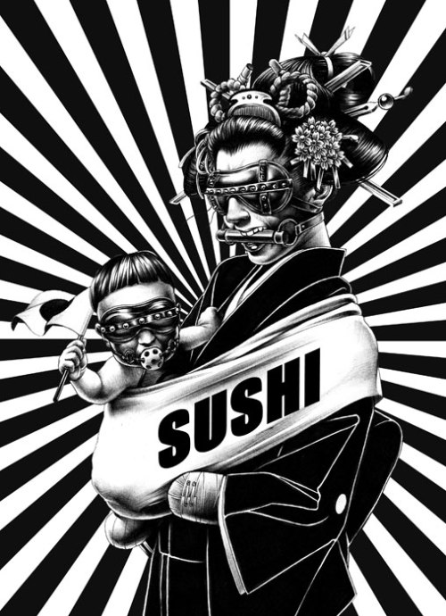 Sushi_James Mabe on art and more 091001 Sushi_James Mabe on art and more 091001