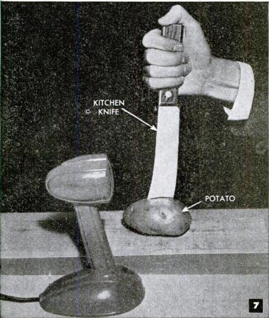 Kitchen Knife Potato