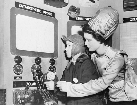 Steven Hill Learning How to Operate a Spaceship