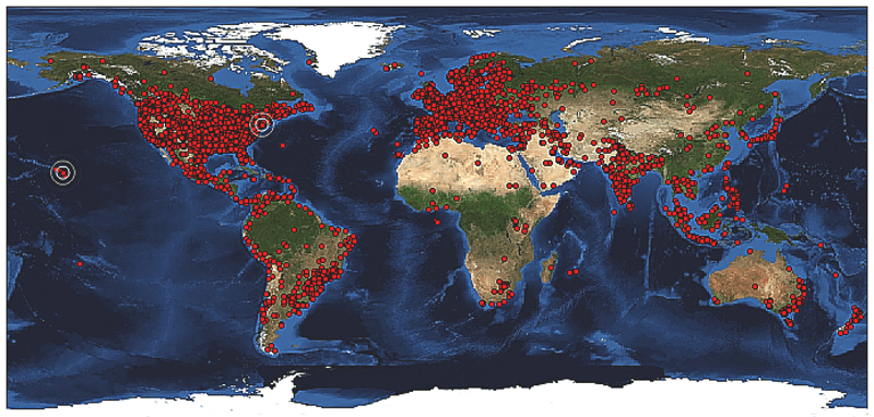 TR World Domination Map