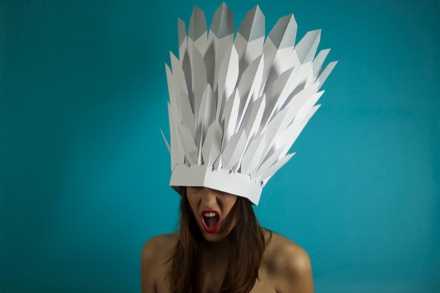 Paper Headdress Bimbo