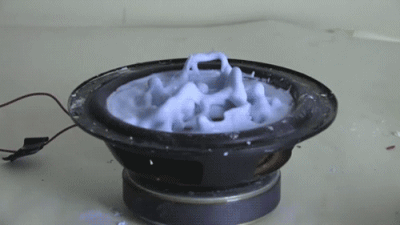 Cornstarch Speaker