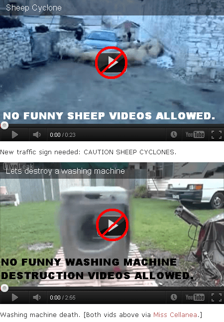 YouTube Squelched Videos