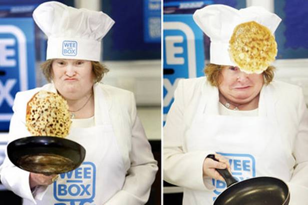 Susan Boyle's Pancake