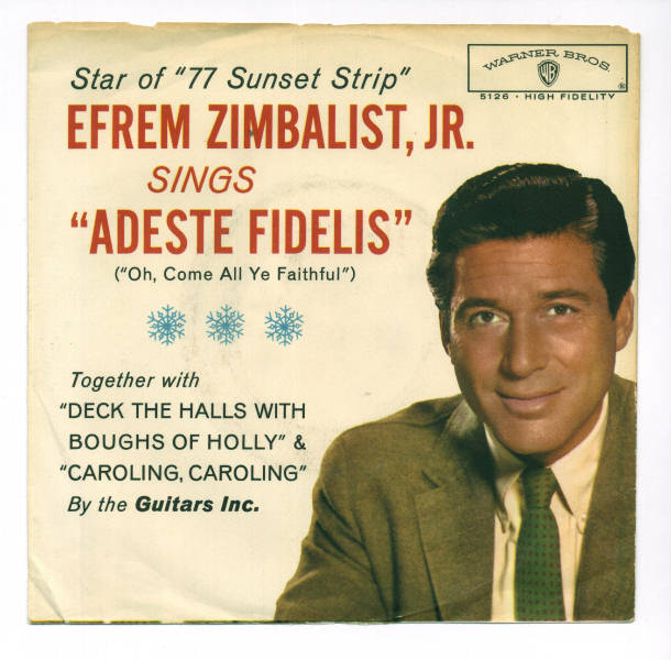 Efrem Zimbalist Jr Sings