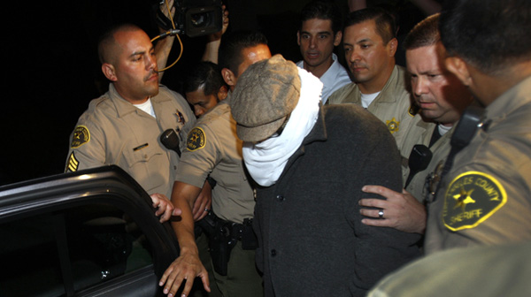 CERRITOS POLICE ARREST ASSHOLE FOR SPEAKING HIS DUMBASS OPINION