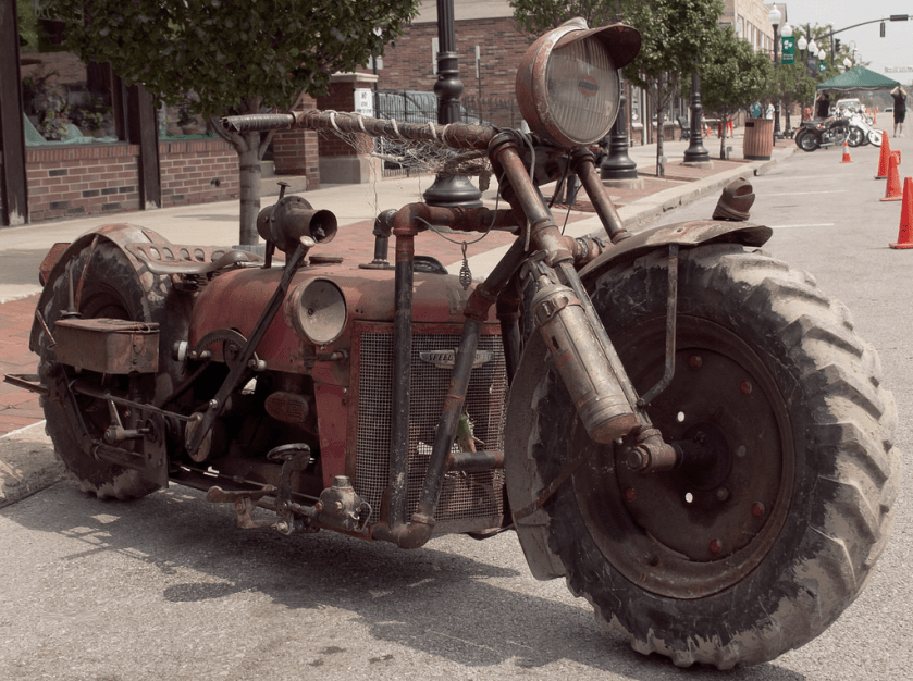 Rat Rod Farmer Hog