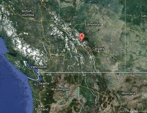 Waterfowl Lake Canada