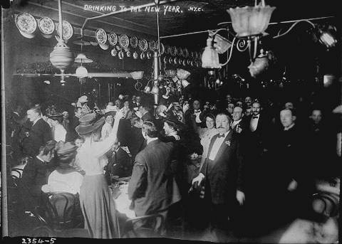 New Year's Eve c. 1910 NYC