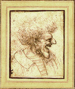 Da Vinci Caricature 1495