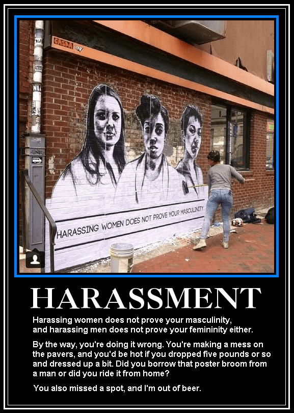 Sexual Harassment Graffito