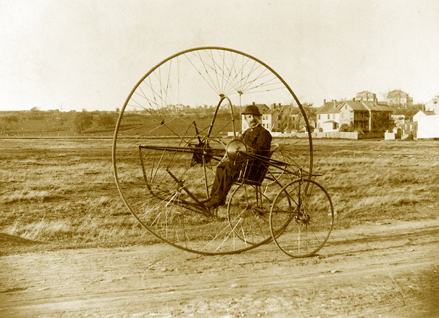 Oldrieve's New Tricycle ca 1882
