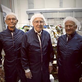 APOLLO Astronauts Collins Lovell & Aldrin