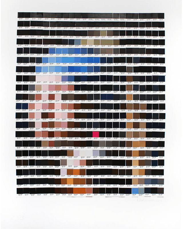 Girl With The Pantone Earring