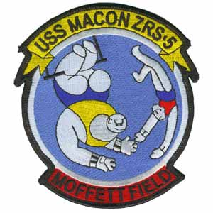 USS MACON INSIGNIA