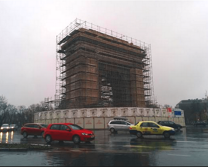 Arcul de Triumf Bucharest December 2015