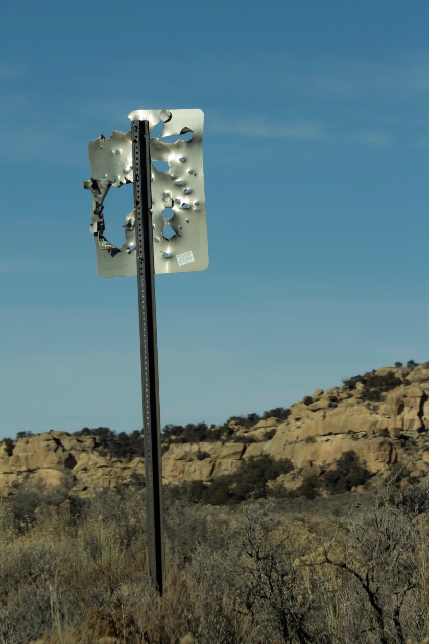 Bacon Free Zone Ahead