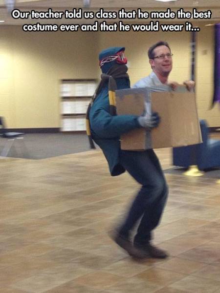 Teacher Costume GRAMMAR FAIL