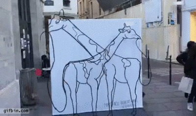 giraffes-to-elephant illusion