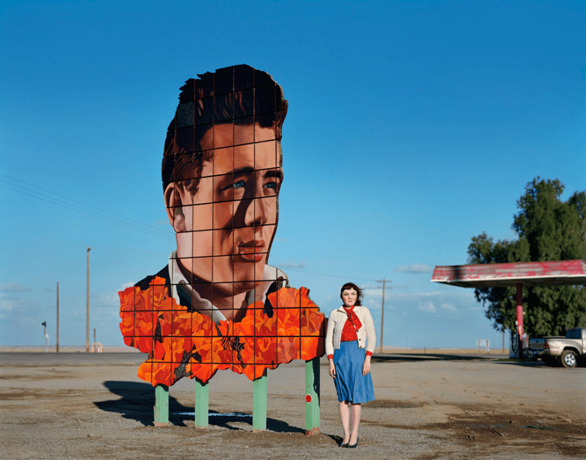 Maggie at James Dean's Last Stop Ofer Wolbeger